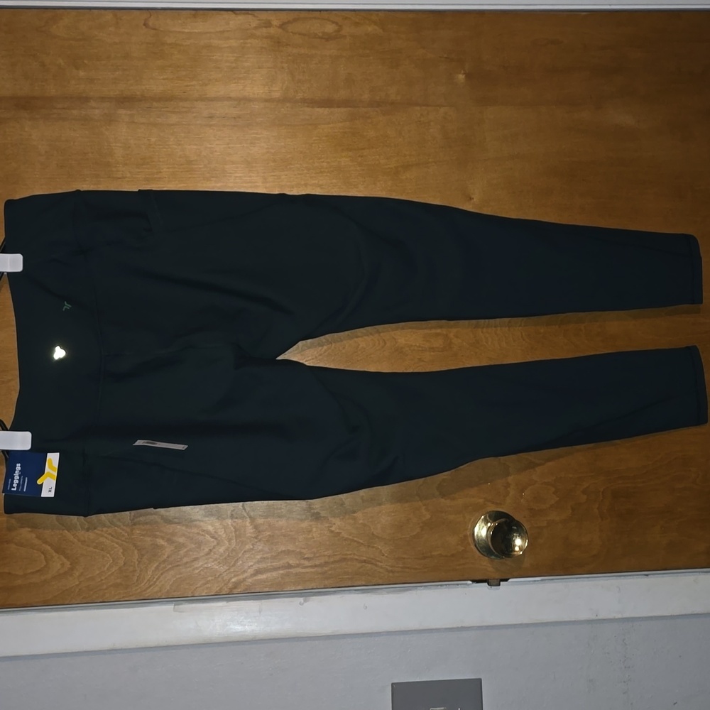 NWT Dark Green High Rise Powersoft Full Length Leggings XL